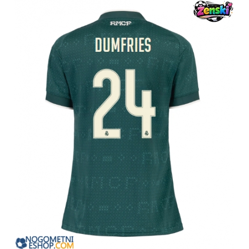 Ženski Nogometni dresi Real Madrid Denzel Dumfries #24 Gostujoči 2026-27 Kratek Rokav
